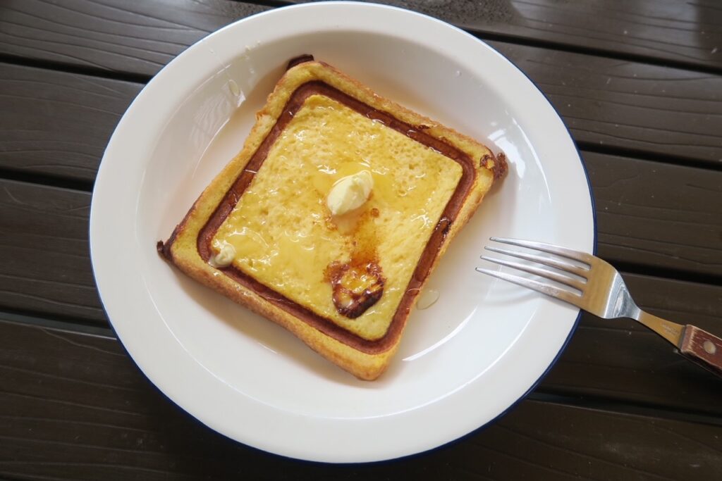 PICA Fujiyamaの朝食（フレンチトースト）